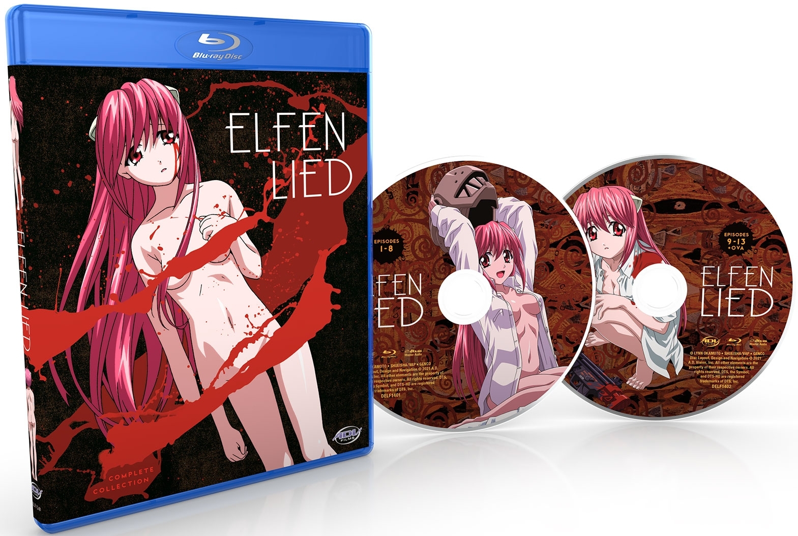 Elfen Lied complete collection / NEW anime on Blu-ray from Sentai Filmworks  816726023045